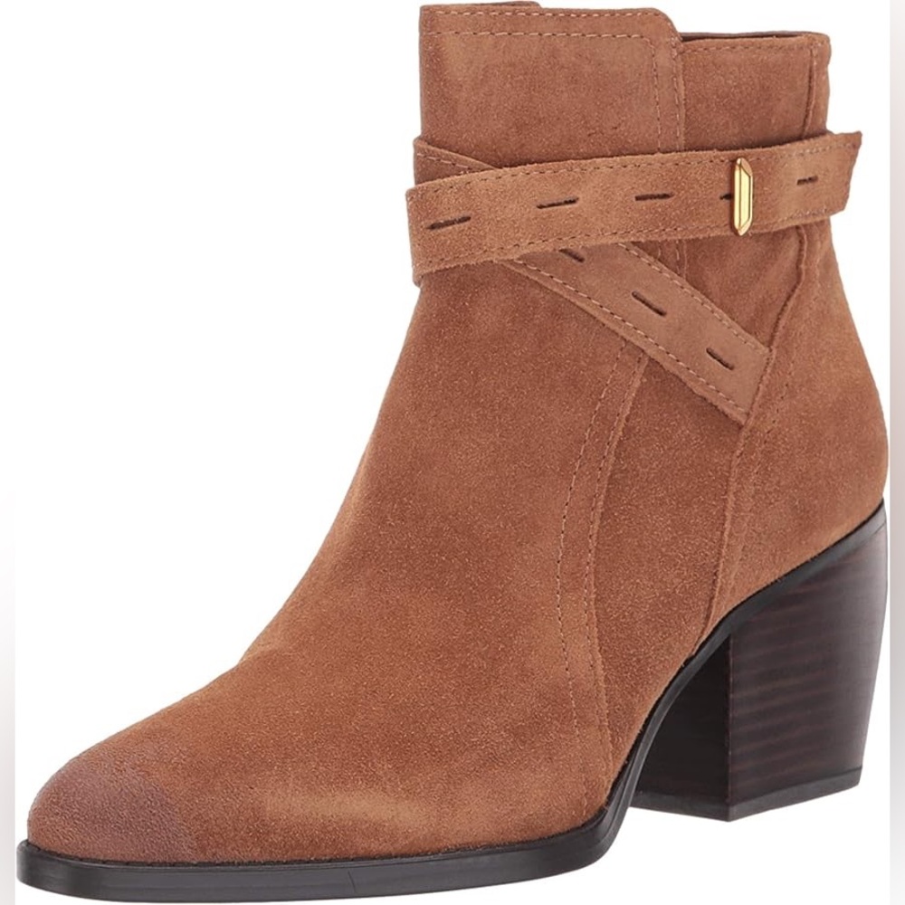 Naturalizer Women Fenya Pointed Toe Ankle Suede Leather Booties Size 8.5M